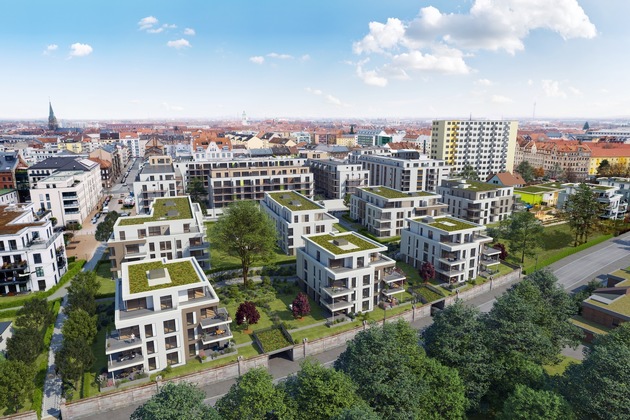 Wohnen am Rednitzgrund: BPD startet Verkauf für 24 Eigentumswohnungen in Fürth