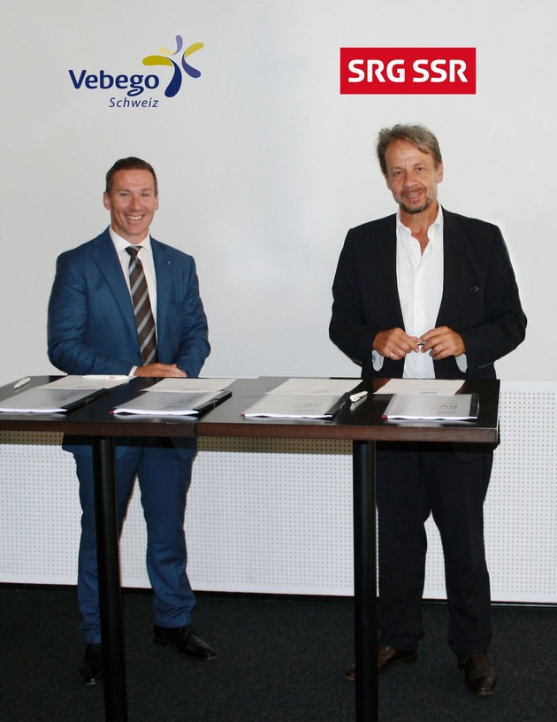 Vebego Schweiz Holding AG und SRG gehen strategische Partnerschaft ein