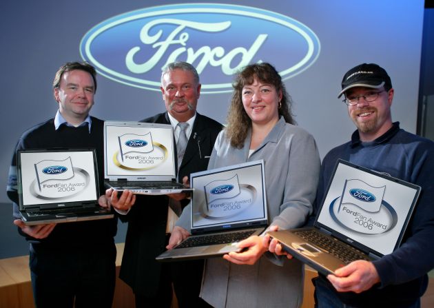 Ford zeigt sich von seinen besten (Fan-)Seiten: Gewinner des &quot;Ford Fanaward 2006&quot; prämiert / User stimmten bei erstem interaktiven Wettbewerb für beste Ford-Fanseiten