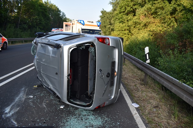 POL-NI: Verkehrsunfall auf der Bundesstraße 65