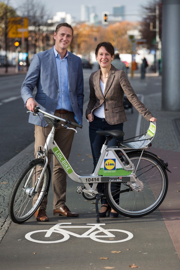 Lidl-Bike startet am 5. März in Berlin / 3.500 Lidl-Bikes für Berlin - Rückgabe innerhalb des S-Bahn-Ringes an jeder Straßenecke möglich - Eröffnungsveranstaltung am Berliner Hauptbahnhof