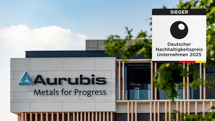 Pressemitteilung - Verantwortungsvolle Metallgewinnung: Aurubis wird mit dem 17. Deutschen Nachhaltigkeitspreis ausgezeichnet