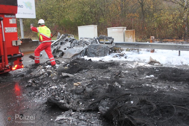 POL-PPWP: Vorläufige Bilanz nach Lkw-Brand