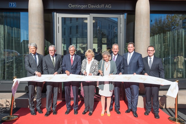 Oettinger Davidoff AG inaugure son nouveau siège social de la Nauenstrasse à Bâle