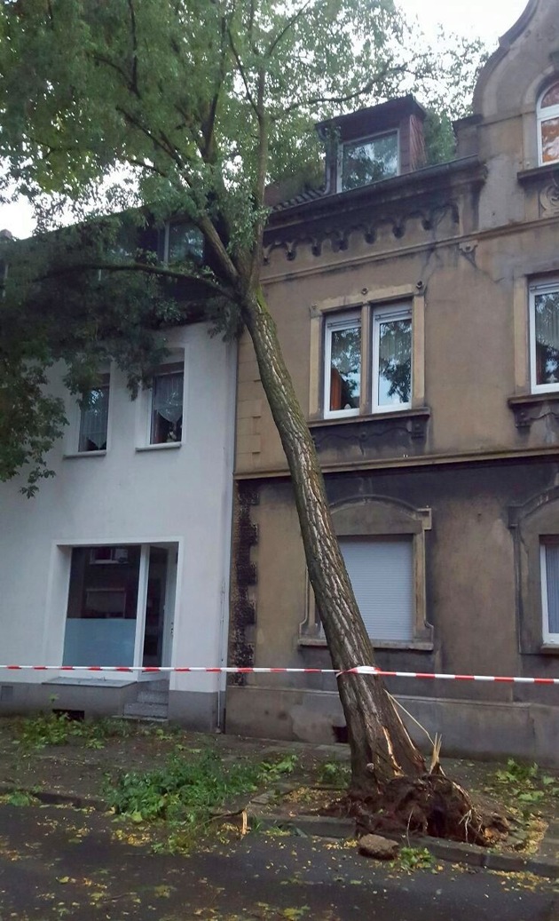 FW-GE: Unwetter im Nordosten von Gelsenkirchen  - Abschließende Bilanz der Feuerwehr