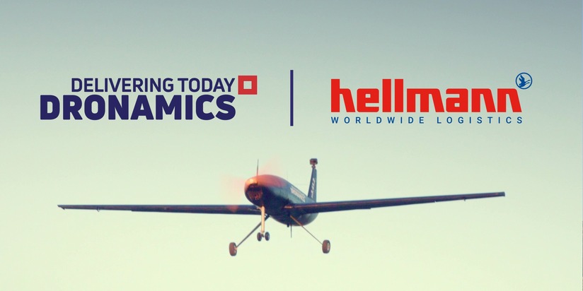 DRONAMICS und Hellmann planen europaweite Transporte mit Frachtdrohnen ab 2022