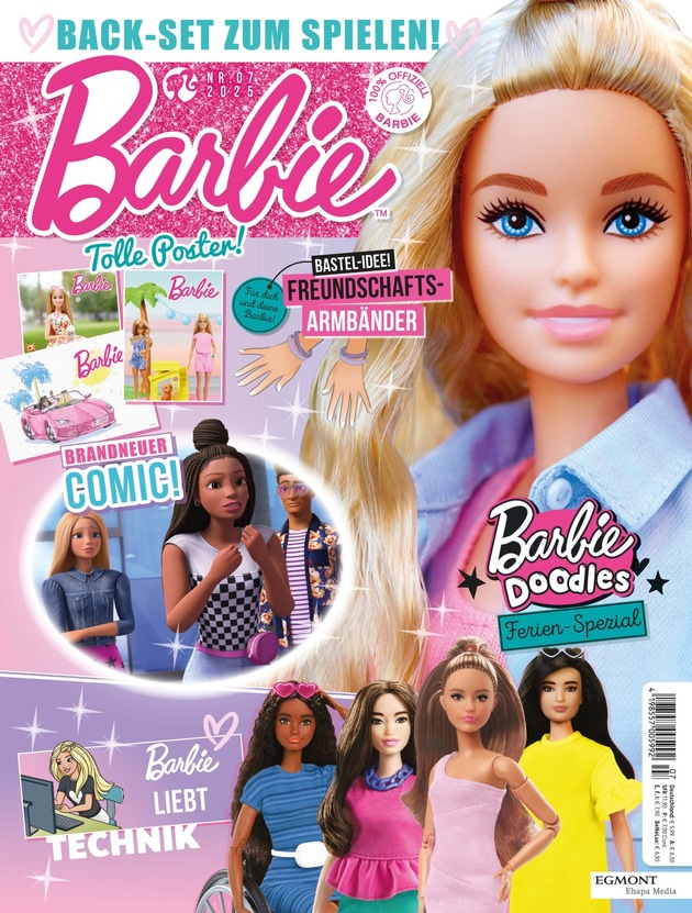 30 Jahre Barbie Magazin bei Egmont Ehapa Media – ein Jubiläum in pink!