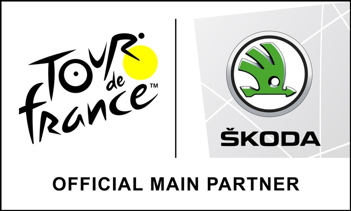 ŠKODA AUTO zum 18. Mal offizieller Hauptpartner der Tour de France