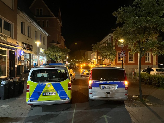 POL-HAM: Verkehrssicherheit, Drogen und Waffenverbotszone: Schwerpunkteinsatz von Stadt und Polizei