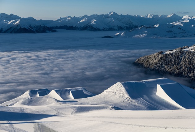 LAAX zum dritten Mal bestes Schweizer Skiresort / Führende Freestyle-Destination gewinnt zum dritten Mal &quot;Oscar der Reisebranche&quot;