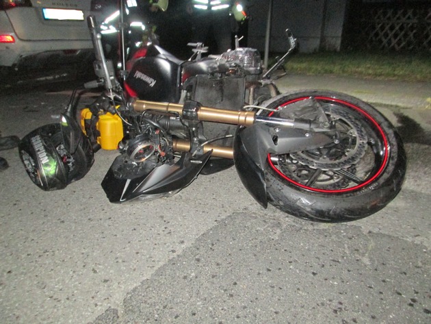 POL-HI: Motorradfahrer erliegt nach Verkehrsunfall seinen schweren Verletzungen