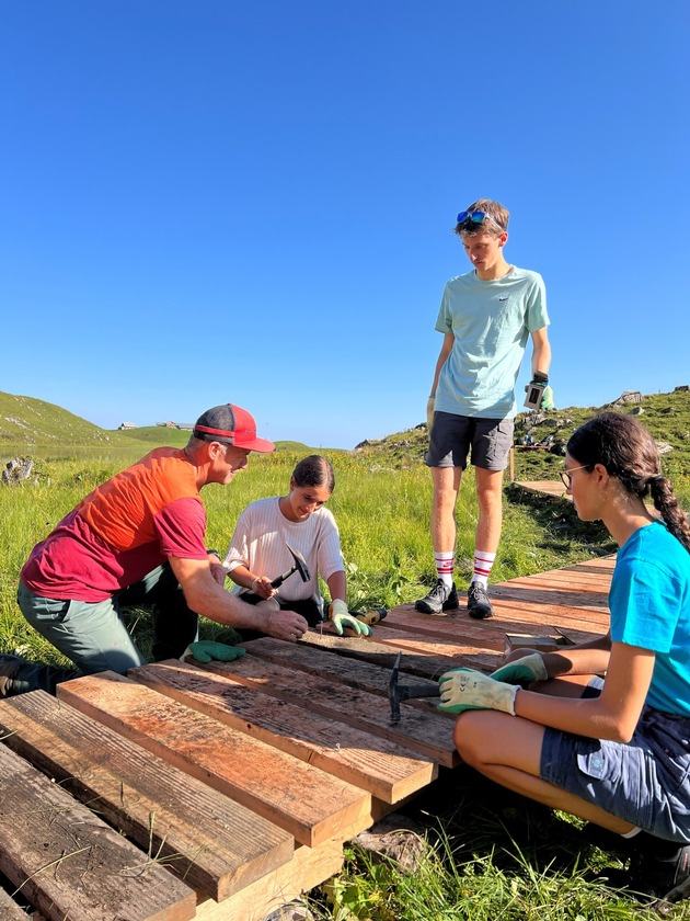 OKB-Lernendenlager: Mitten in der Schweiz – mitten im Team