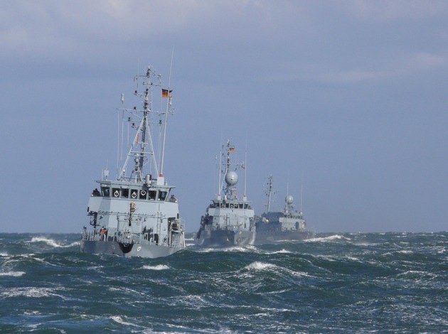 Deutsche Marine: Bilder der Woche - Die Minenstreitkräfte der Deutschen Marine