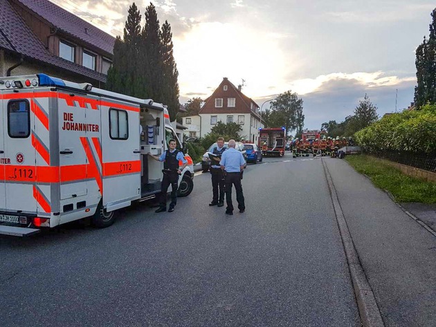 KFV-CW: Zimmerbrand in Neubulach