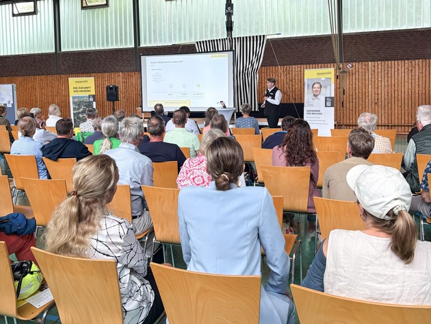 GP JOULE informiert auf einem Infoabend über das geplante Wärmenetz in Molfsee