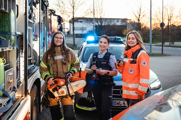 FW Weinheim: Weltfrauentag. Gemeinsam tragen wir Verantwortung. Frauen st&auml;rken Blaulicht-Teams