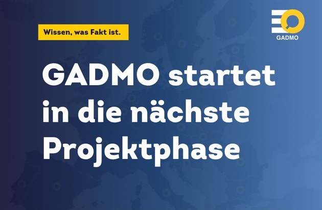 dpa Deutsche Presse-Agentur GmbH: Wissen, was Fakt ist: GADMO startet in die nächste Projektphase mit erweitertem Angebot