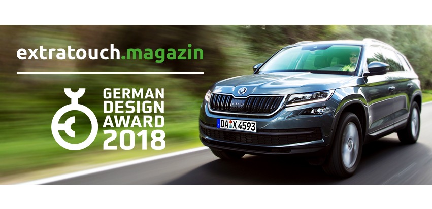 SKODA Online-Magazin extratouch gewinnt beim renommierten German Design Award (FOTO)