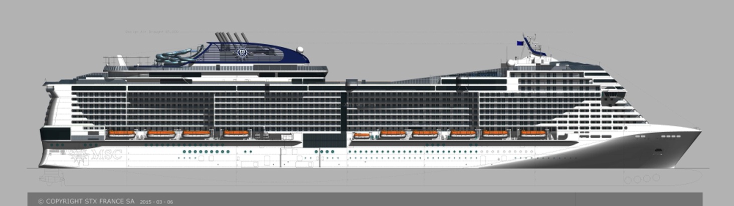 MSC Croisières lance la construction du premier navire « nouvelle génération » sur les chantiers navals STX France à Saint-Nazaire