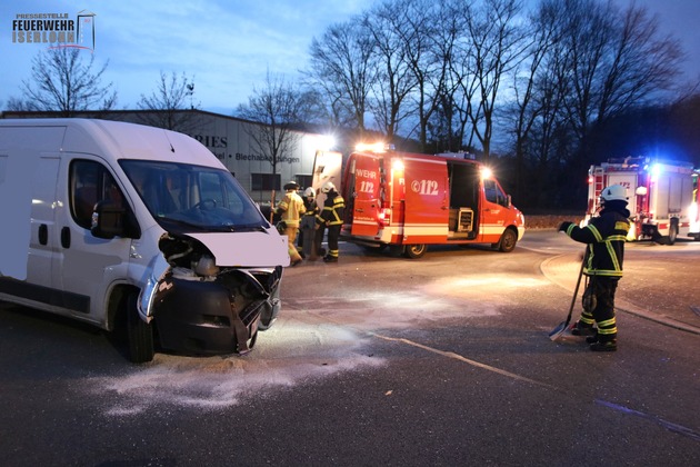 FW-MK: Verkehrsunfall in der Corunna