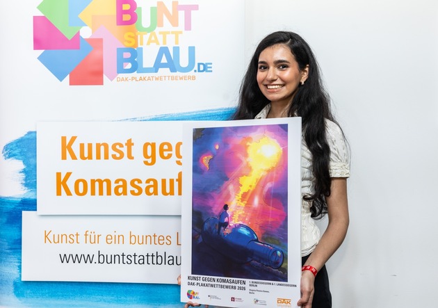 Nach Landessieg: Sch&ouml;neberger Sch&uuml;lerin gewinnt auch Bundeswettbewerb &bdquo;bunt statt blau&ldquo;