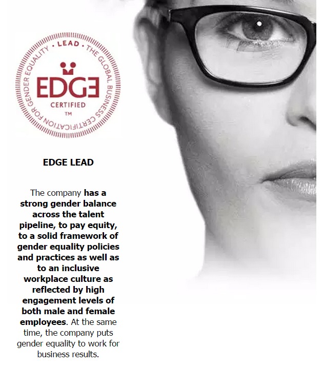 IKEA Schweiz erreicht als erstes Unternehmen weltweit die höchste Stufe des EDGE-Zertifizierungssystems für die Gleichstellung der Geschlechter am Arbeitsplatz