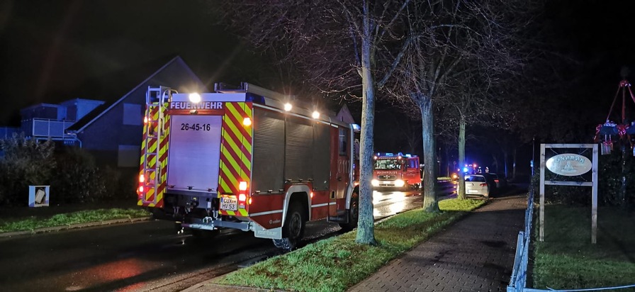 FFW Schiffdorf: Rauchmelder verhindert schlimmeres: Mikrowelle fängt Feuer