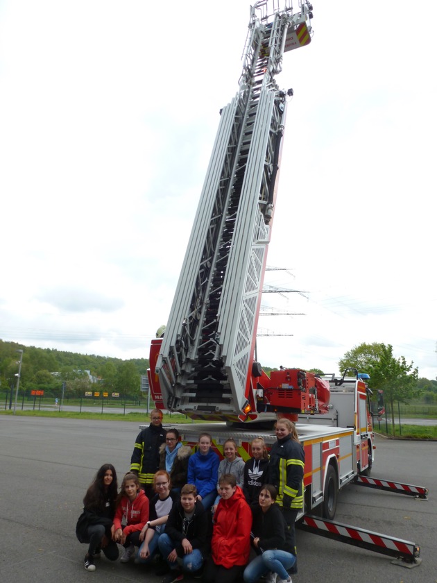 FW Dinslaken: GirlsDay bei der Feuerwehr Dinslaken