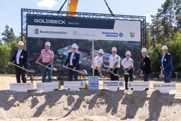 THW NRW: Spatenstich für THW-Neubau in Haltern am See