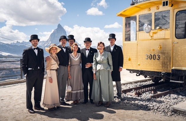 Matterhorn Gotthard Bahn / Gornergrat Bahn / BVZ Gruppe: Happy Birthday, Gornergrat Bahn! Vor 125 Jahr erklomm die erste elektrische Zahnradbahn das erste Mal den Gipfel des Gornergrats!