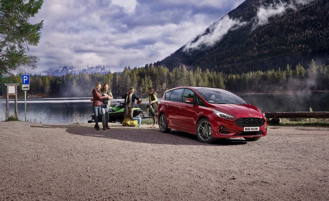 Ford-Werke GmbH: Ab sofort bestellbar: Neue Vollhybrid-Variante des Ford S-MAX und des Ford Galaxy