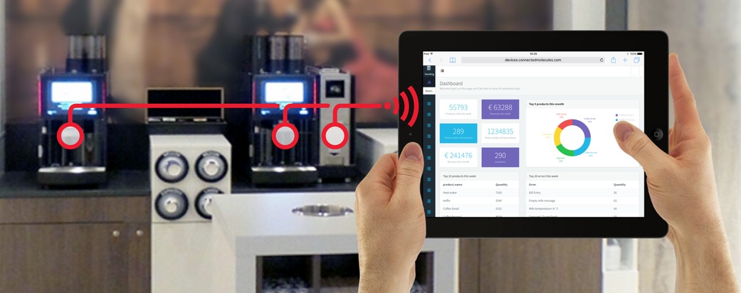 Internet of Things - Franke erfüllt schon heute Kaffee-Träume von morgen