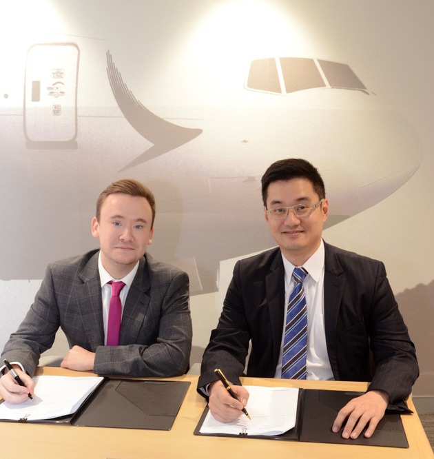 Cathay Pacific und va-Q-tec gehen Kooperation ein