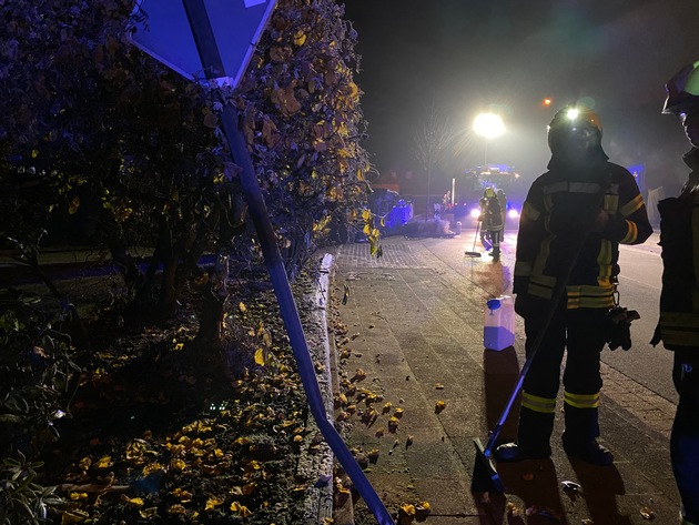 Feuerwehr Weeze: Verkehrsunfall