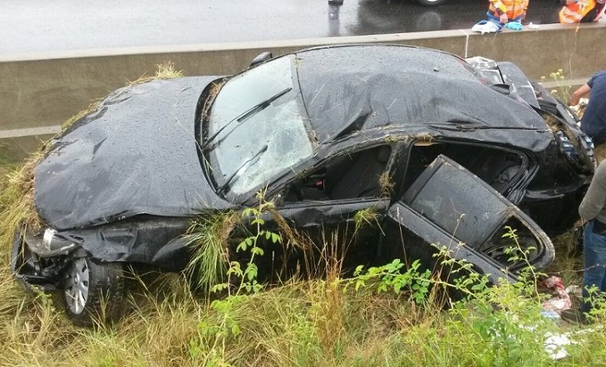 POL-PDKO: Schwerer Verkehrsunfall auf der B 50, 6 teils schwerstverletzte Personen