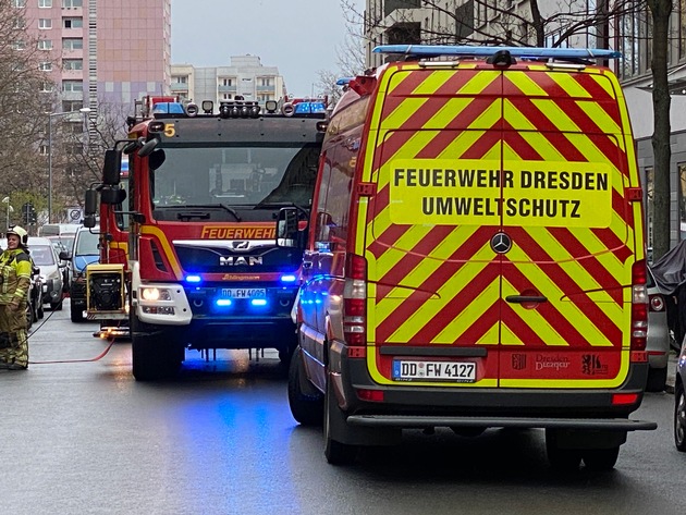 FW Dresden: Informationen zum Einsatzgeschehen der Feuerwehr Dresden vom 23. März 2023