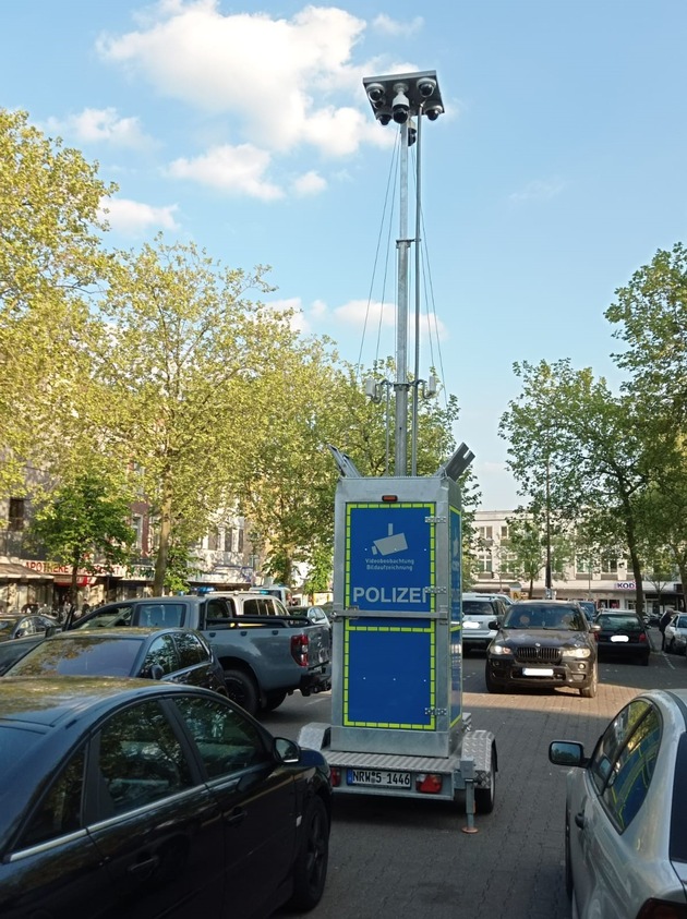 POL-DU: Hamborn: Polizei installiert Videobeobachtung am Hamborner Altmarkt