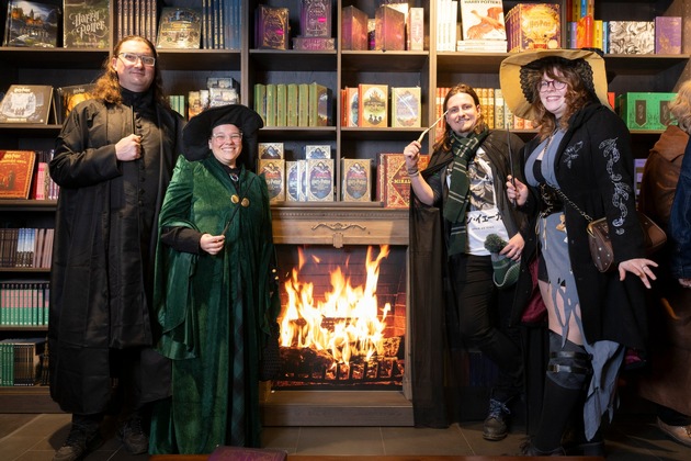 Magie in München: „The Wizarding World Shop by Thalia“ hat heute seine Türen geöffnet