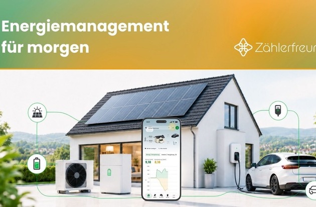Zählerfreunde stärkt White-Label-Angebot für Stadtwerke mit HEMS 2.0, dynamischen Tarifen und KI