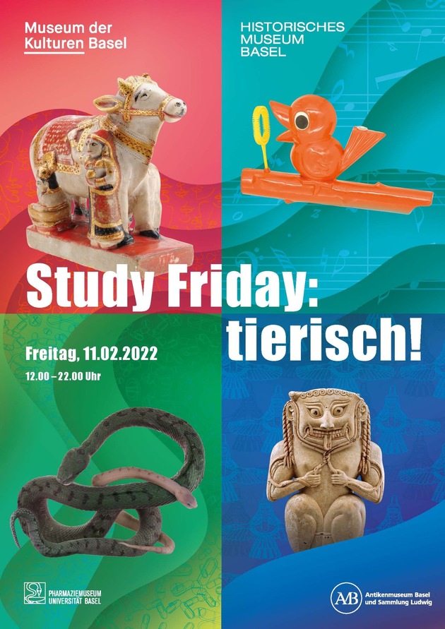 Medienmitteilung: Study Friday im Rahmen von «tierisch! ein Thema – vier Ausstellungen»