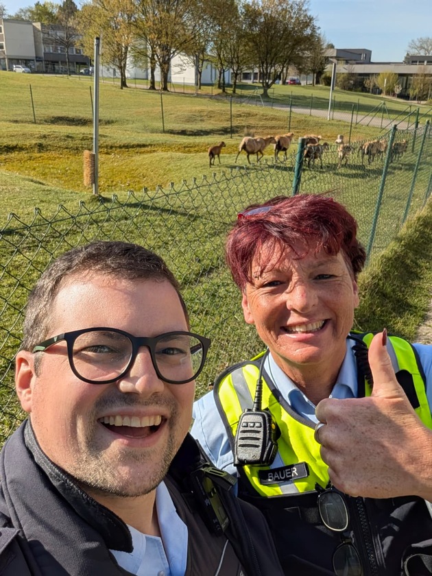 POL-OG: Ettenheim - Tierischer Demonstrationszug sicher begleitet