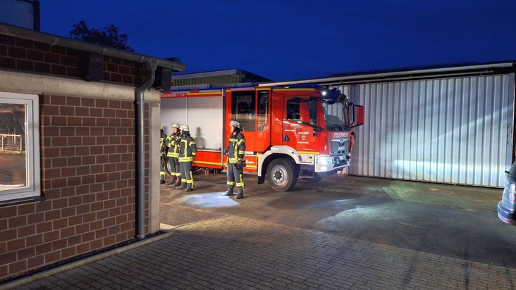 FW Sonsbeck: Gelöschtes Feuer - Rauchmelder warnt Bewohner