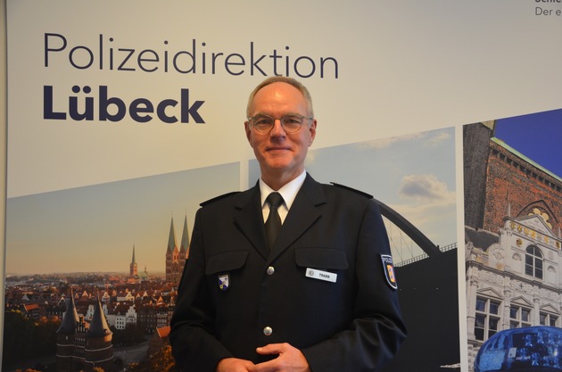 POL-SH: Führungswechsel in der PD Lübeck - Bernd Olbrich wird neuer Behördenleiter