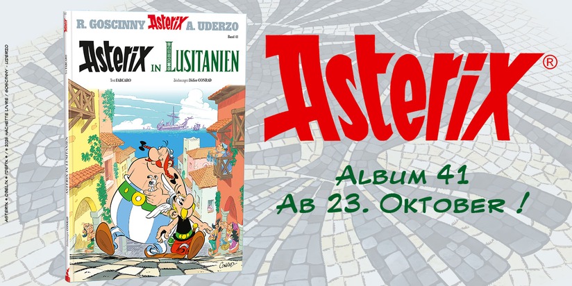 „Asterix in Lusitanien“: Presseportal jetzt online!