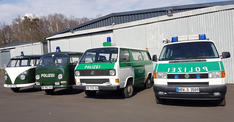 POL-MR: Jubiläums-Treffen von Polizei-Bullis im Polizeioldtimer Museum