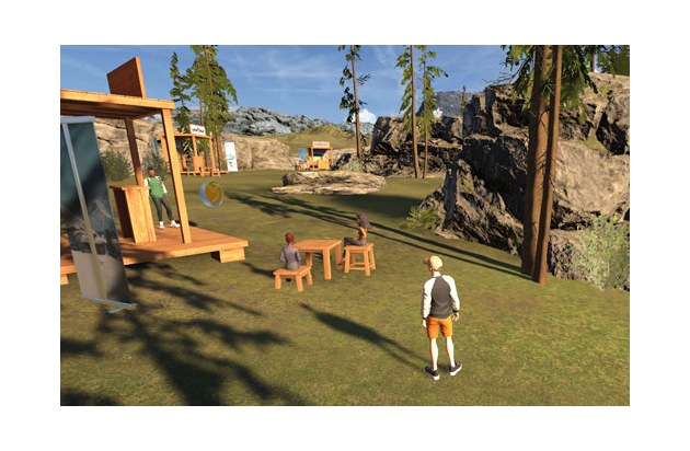 Erste virtuelle Ferienmesse von Graubünden: Ferien planen in der Welt der Avatare