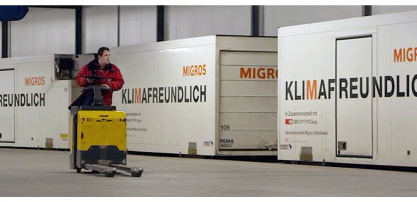 Migros: Bahntransporte um 4 Prozent gesteigert