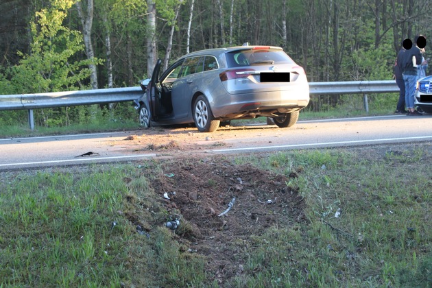 POL-PDKL: A62/Landstuhl, Zu schnell in die Ausfahrt gefahren