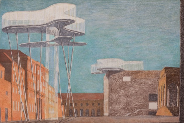 DIE MQ LIBELLE SCHLÄGT WELLEN: VOM DACH BIS INS ZWEITE UNTERGESCHOSS DES LEOPOLD MUSEUM