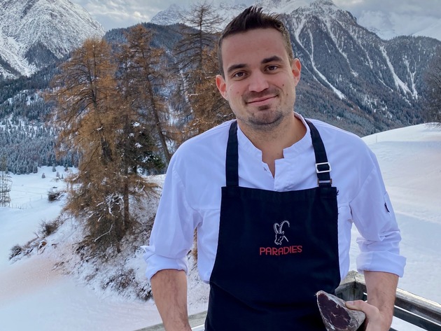 Medienmitteilung: Nachwuchstalent Marcel Kunkel führt neu die Küche im «Paradies»